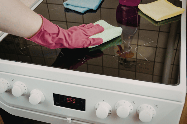 Induction stove top repair